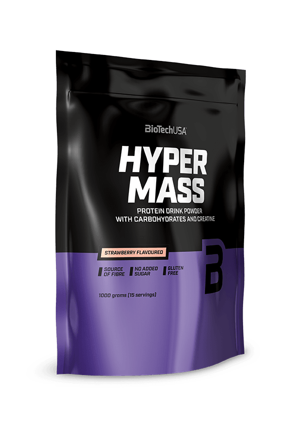 BIOTECHUSA Protein za jačanje mišića HYPER MASS, 1kg, Čokolada