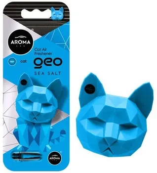 Aroma Car Polymer Geo Mačka Blue Sea Salt