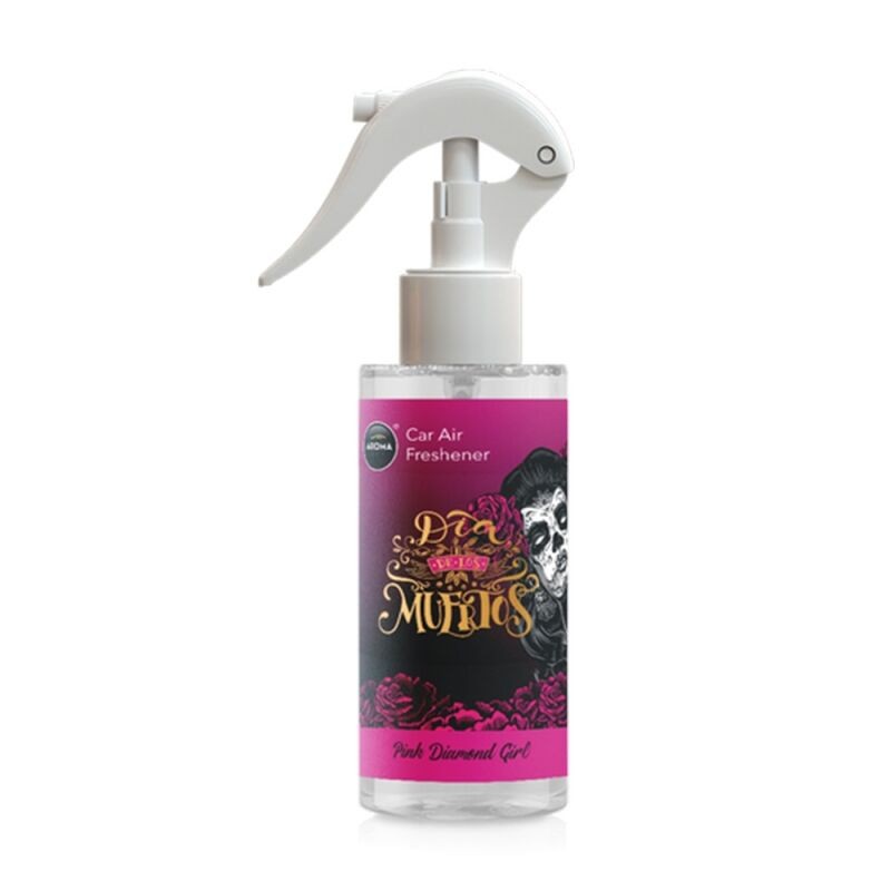 Aroma Car Dia De Muertos Spray Pink Diamond Girl 150Ml