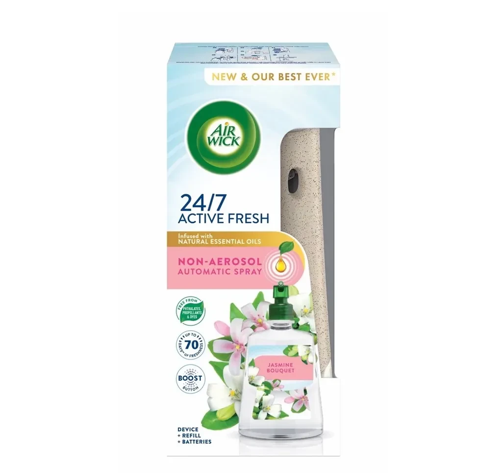 Air Wick osvježivač zraka s Active Fresh punjenjem, jasmin, 228 ml