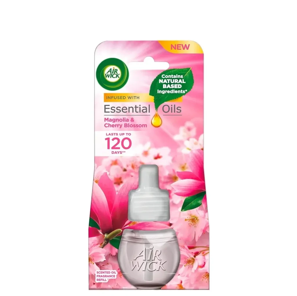 Air Wick osvježivač zraka, punjenje, magnolija i cvijet trešnje, 19 ml