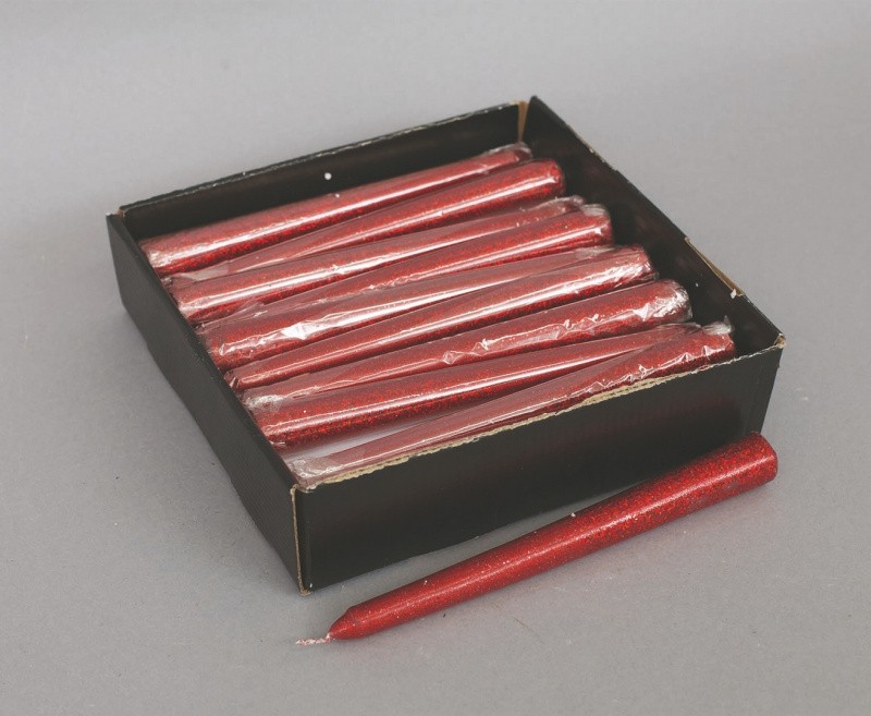 Svijeća Crvena Cm.20 Ac19246 Crvena