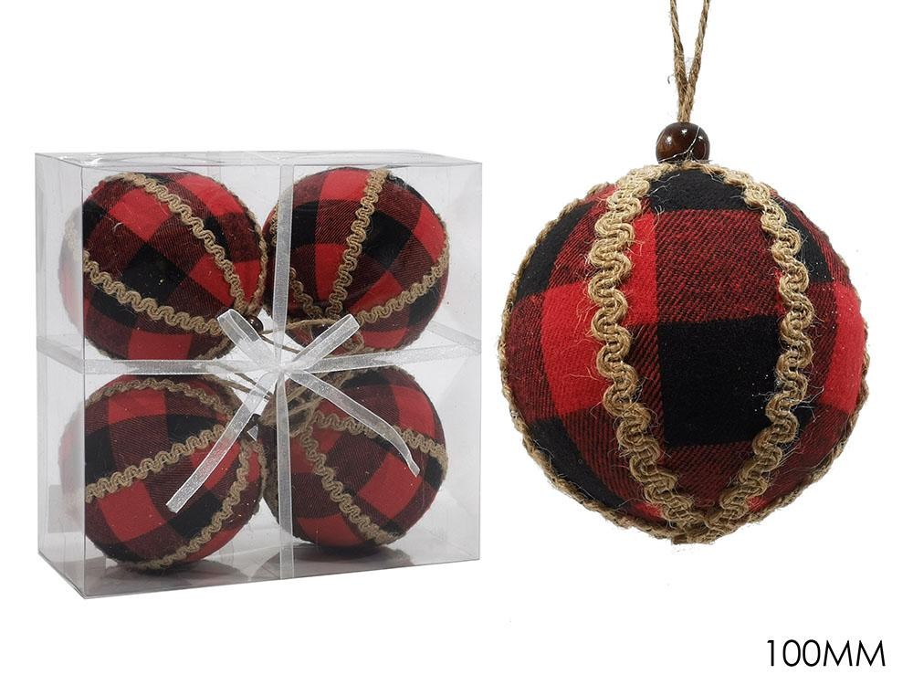 Kugle  4/1 100Mm Crvene 301417 Crvena