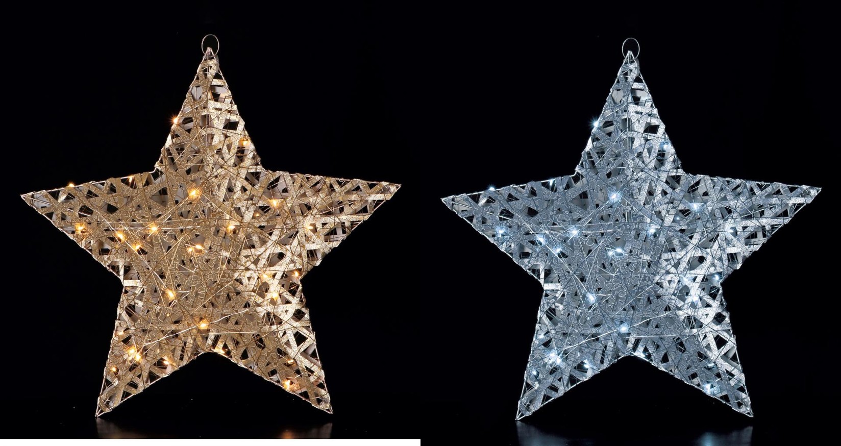 Snijezna Zvijezda Sa 30 Led Dioda Za Cm. 50 (3Aa K 1.5V Na Baterije) 70886