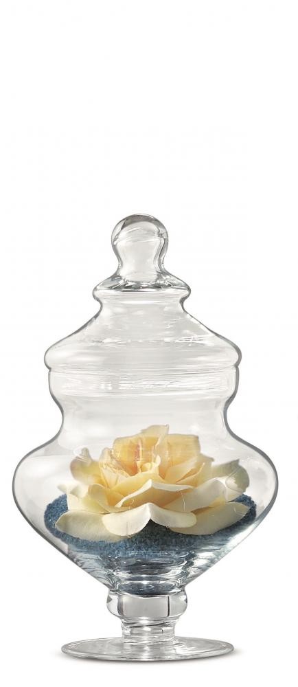 Staklena Zdjela Sa Poklopcem  Diam16Xh27 23788