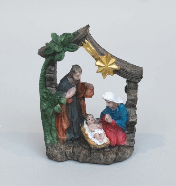 Novogodišnji Dekoracija Jaslice Cm.9X12H Pr24387