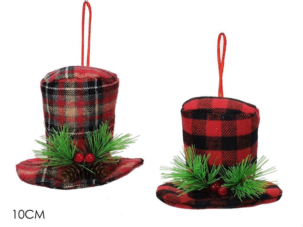 Novogodišnji Ukras Sesir  H10Cm 2 437416