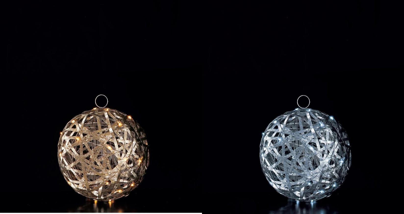 Sniježna Kugla Sa 30 Led Dioda Cm 25 (3Aa K 1.5V Na Baterije)  70883