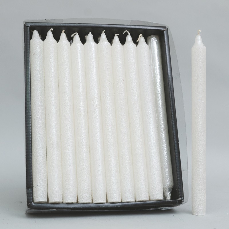 Svijeća Cm.25 Bijela Ac14241 Bijela