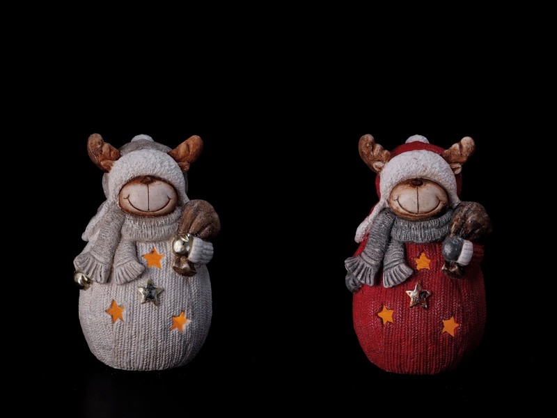 Novogodišnji Ukrasirvas Svijetleci 2C Nat 25X21H40 86253