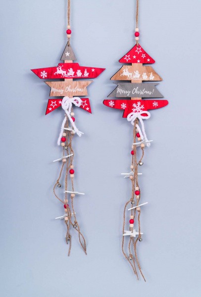 Novogodišnja Ukras Na Kacenje Cm.19X62 Ac12202