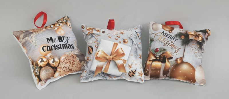 Novogodišnji Jastuk  Cm.18  Ac15241