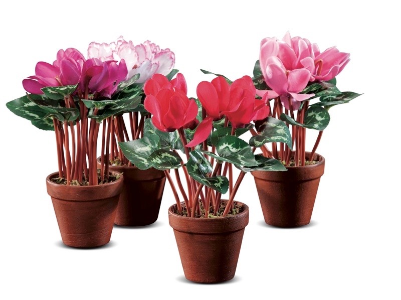 Dekorativno Vještačko . Cvijece U Saksiji  24615