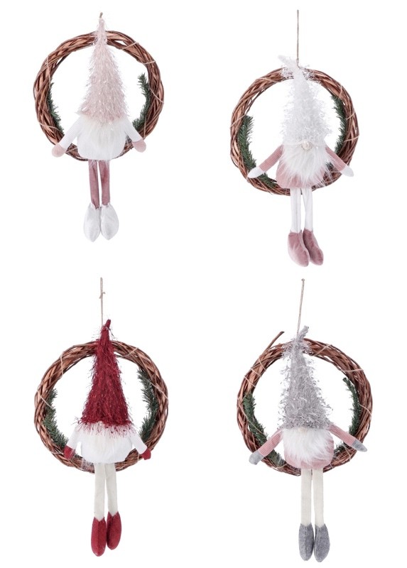 Novogodišnji Vijenac Sa Vilenjakom  A4C Cm33X54 77486