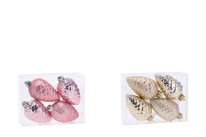 Novogodišnji Ukras Sisarka Set 4Kom A2C2F D4Xh75 84582