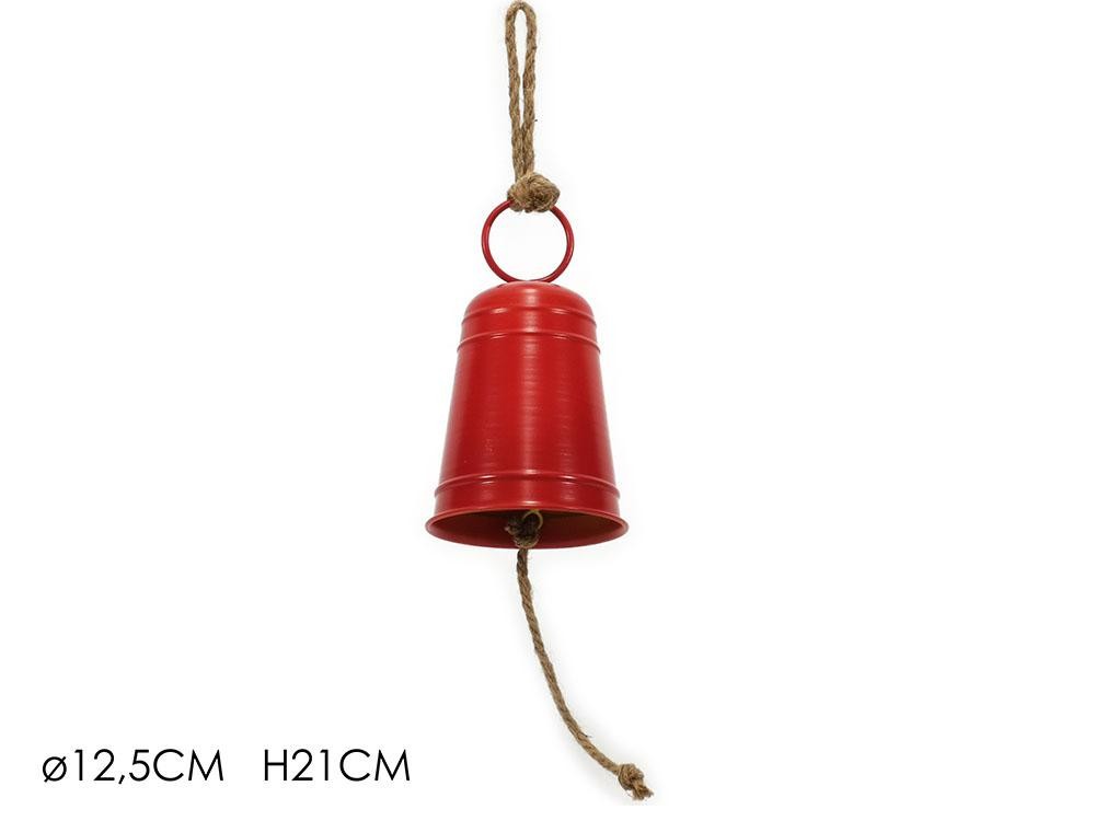 Novogodišnji Ukras Zvonce O12.5X21Cm  Crveno 474137 Crvena