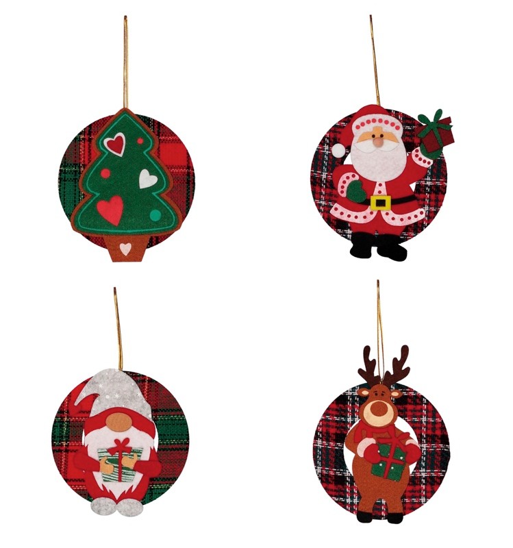 Novogodišnji Ukras Od Tekstila A4Mod Cm11X15 72396