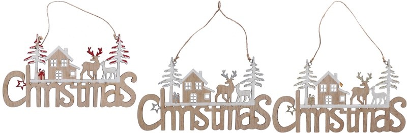 Novogodišnji Ukras A3Col Cm225X125 86881