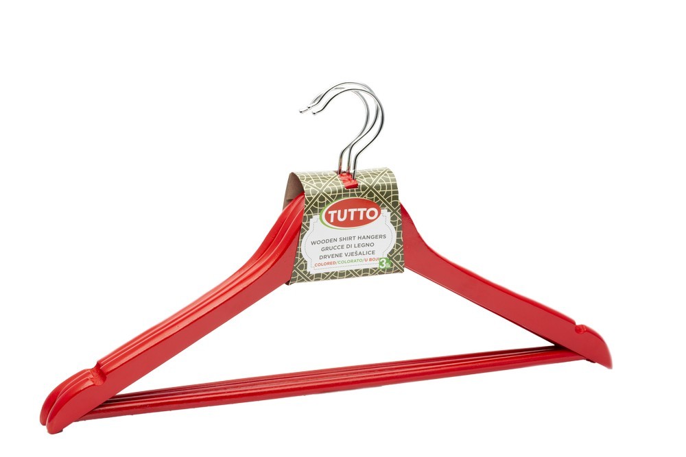 Drvene Vjesalice U Boji 3/1 613001C3