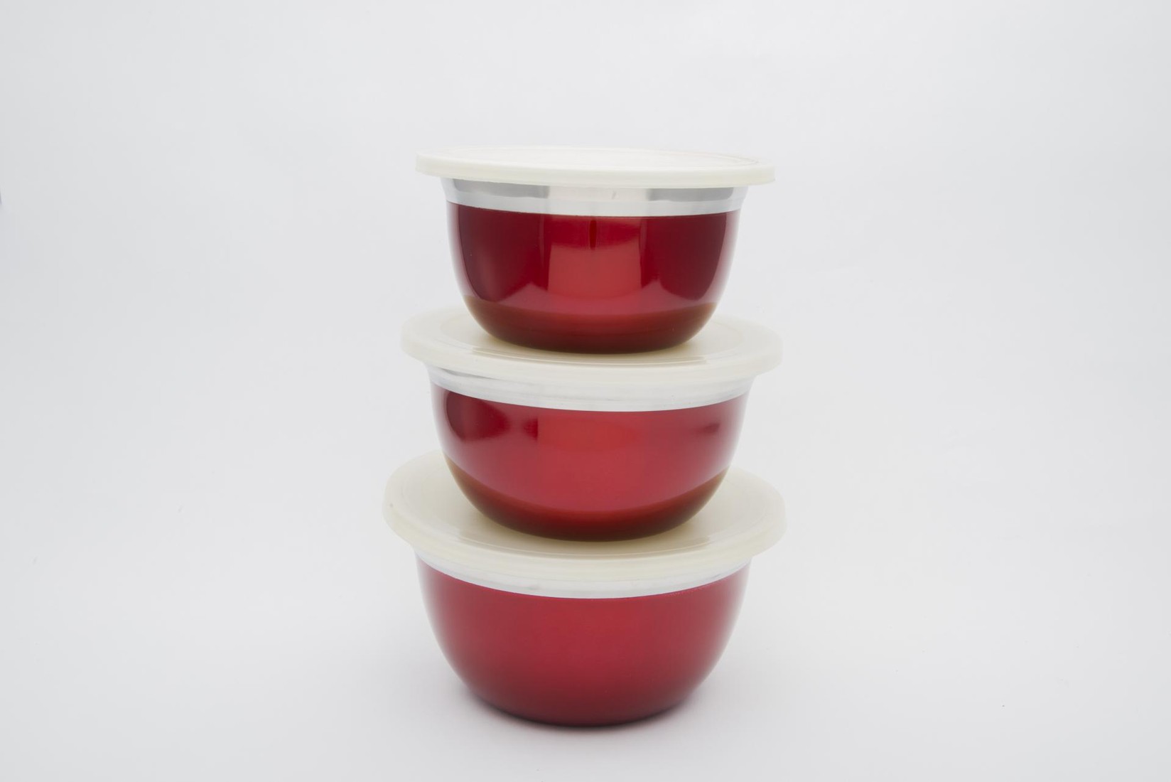 Zdjele 3/1 Inoxcrvene Plastični Poklopac(14X716X818X9)  22160