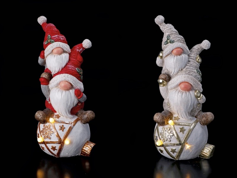 Novogodišnji Ukrasdjeda Mraz Svijetleci A2C 25X23H56 86256