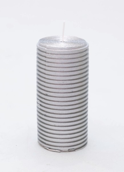 Svijeća Srebrna   Cm.5X95 Ac18656 Srebrna Boja