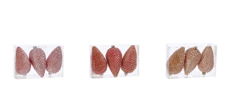 Novogodišnji Ukras Sisarka Set 3Kom A3Col D7Xh13 76584