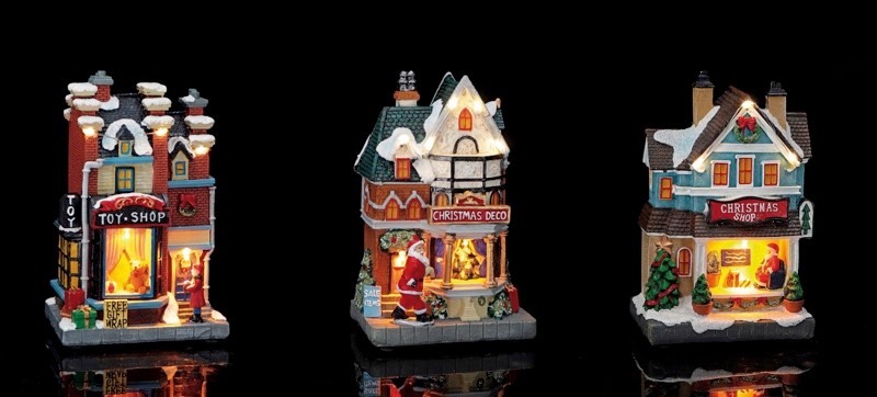 Novogodišnji Kućica Svijetleca Cm12X9Xh15 67723