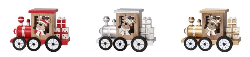 Novogodišnji Ukras Voz A3C Cm19X8X135 70400