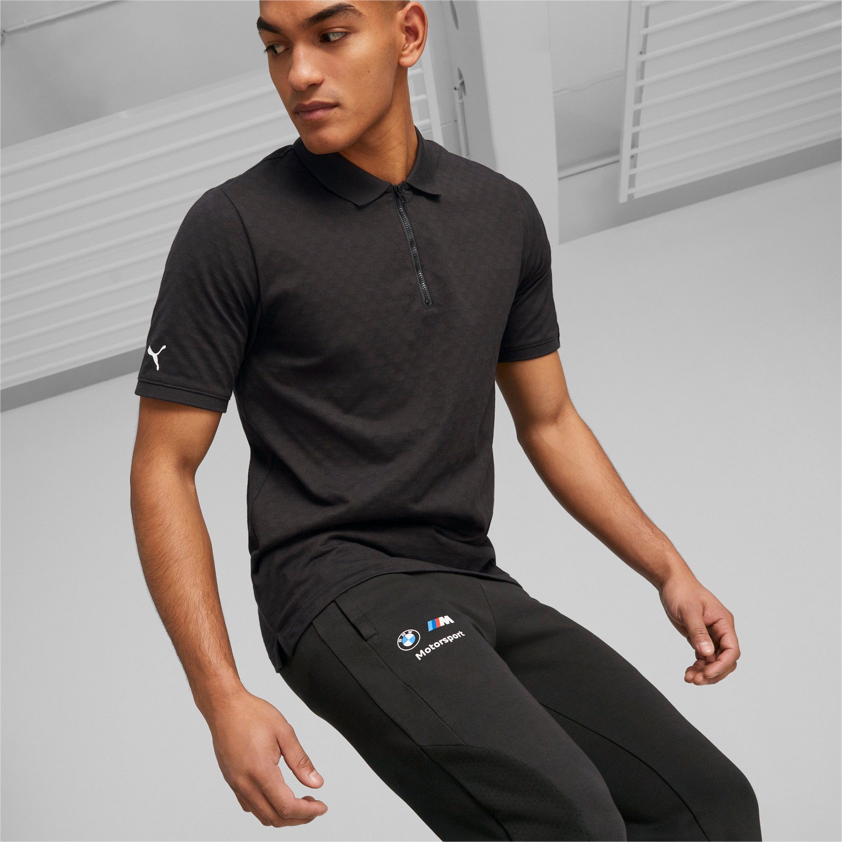 Puma Pantalone Bmw M, Crna
