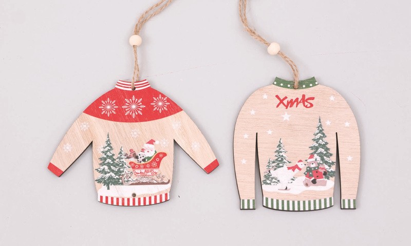 Novogodišnji  Ukras Na Kacenje  Dzemper  Cm.10 Ac15345