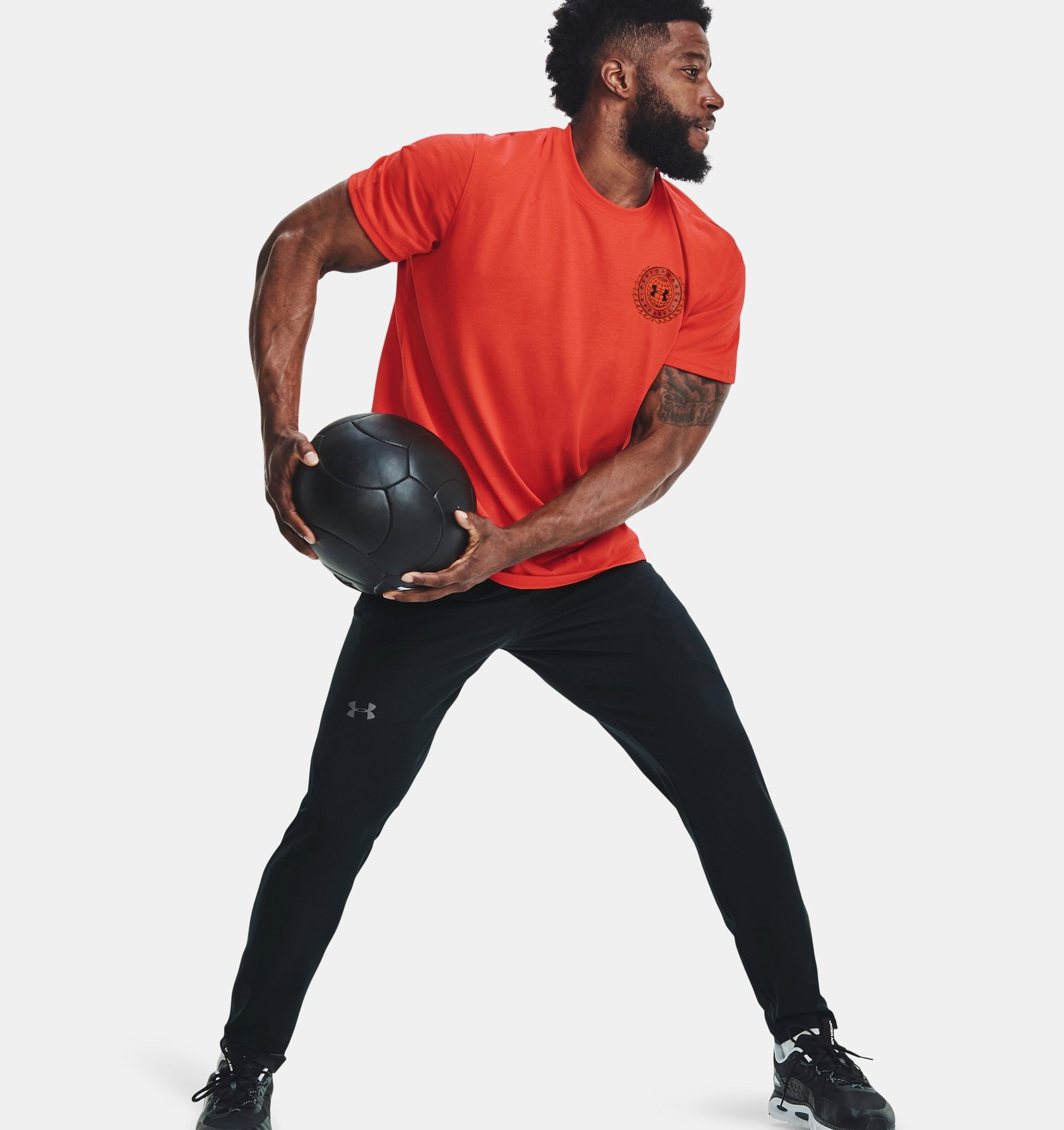 Under Armour pantalone muške, Crna