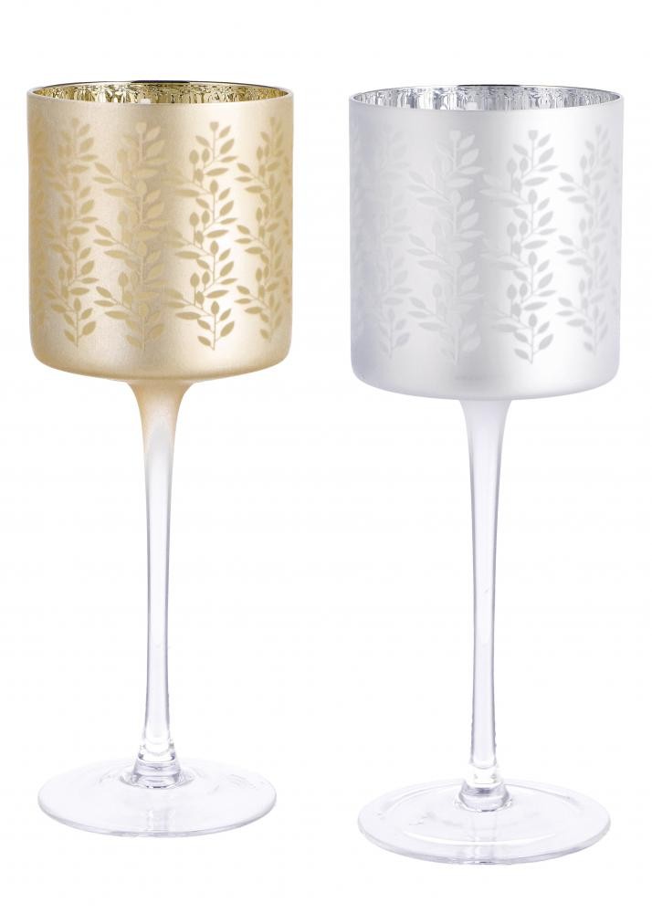 Stakleni Svijećnjak/Casa  Diam9Xh25 80777