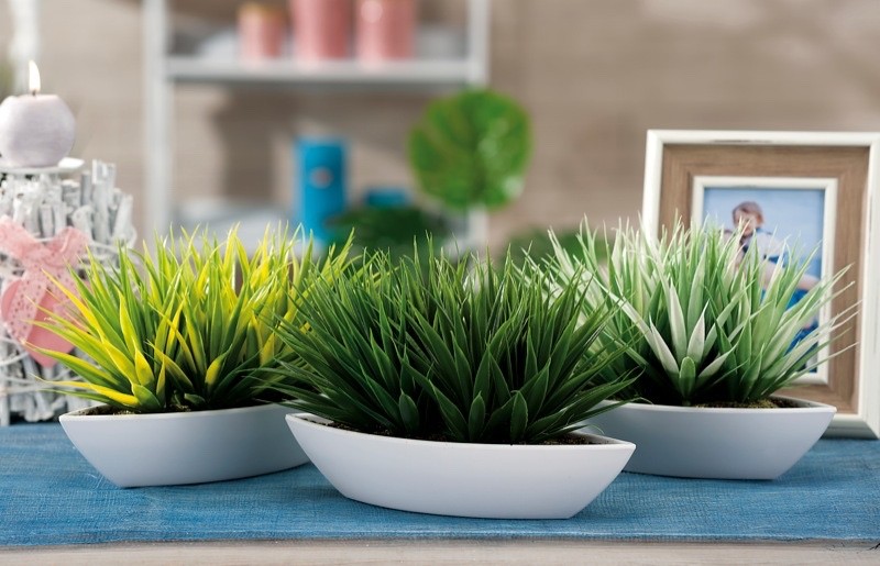 Plastično Cvijece U Saksiji 26X10Xh18