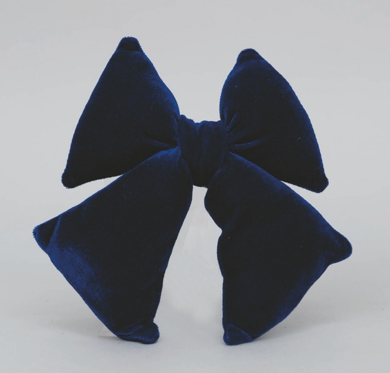 Novogodišnji Mašnica Teget  Cm.21X19H Ac15019