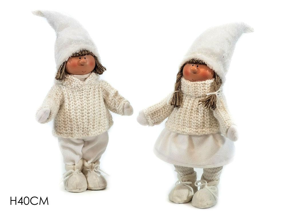 Djevojcica Ukras 40Cm Bijela 410072 Bijela