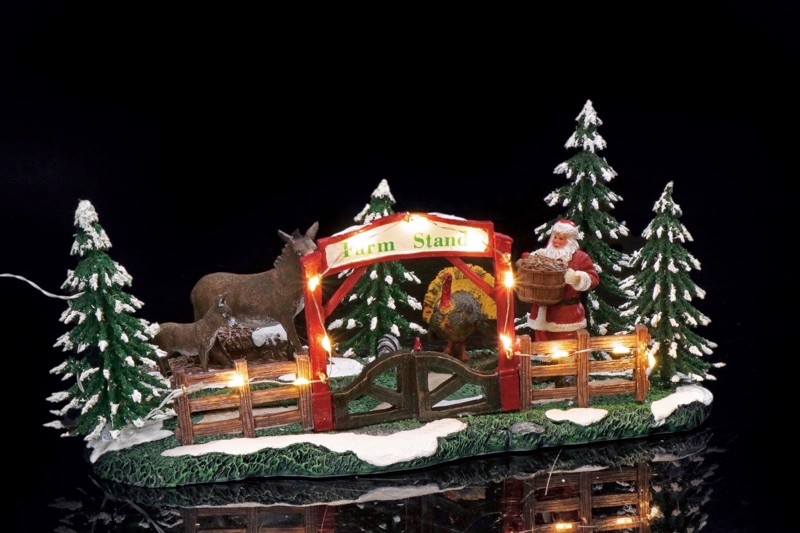 Novogodišnji Zimski Pejzaz Svjetleci Cm255X15Xh13 76445