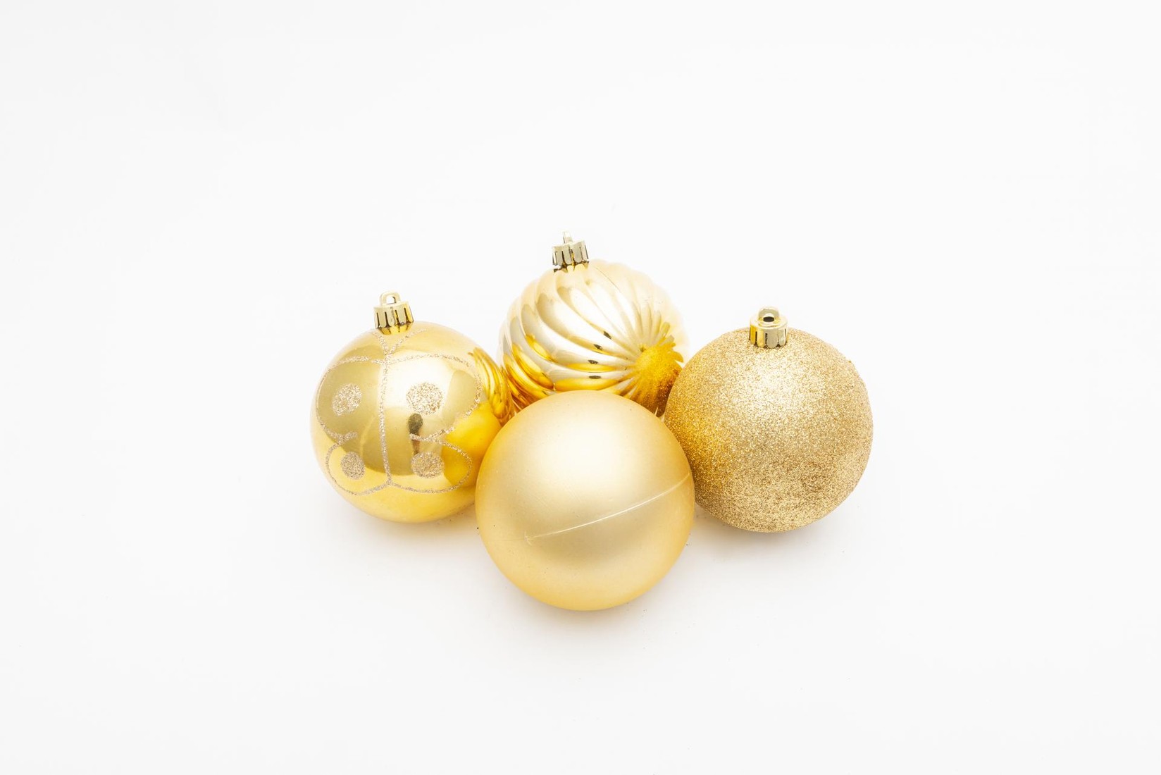 Kugle Za Jelku  Set 8 Kom  8 Cm  Zlatne Ar3/418 Zlatna Boja