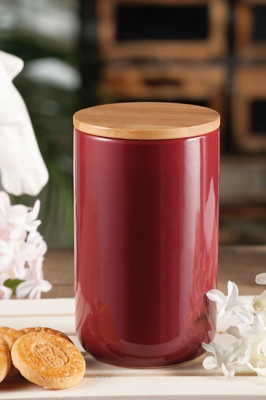 Zdjela Sa Poklopcem Od Bambusa A2C D10Xh17