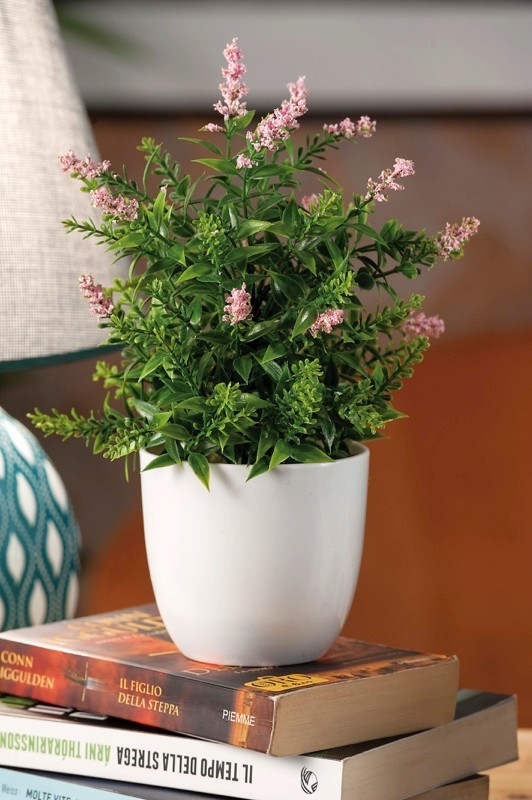 Plastično Cvijece U Saksiji  D9Xh26