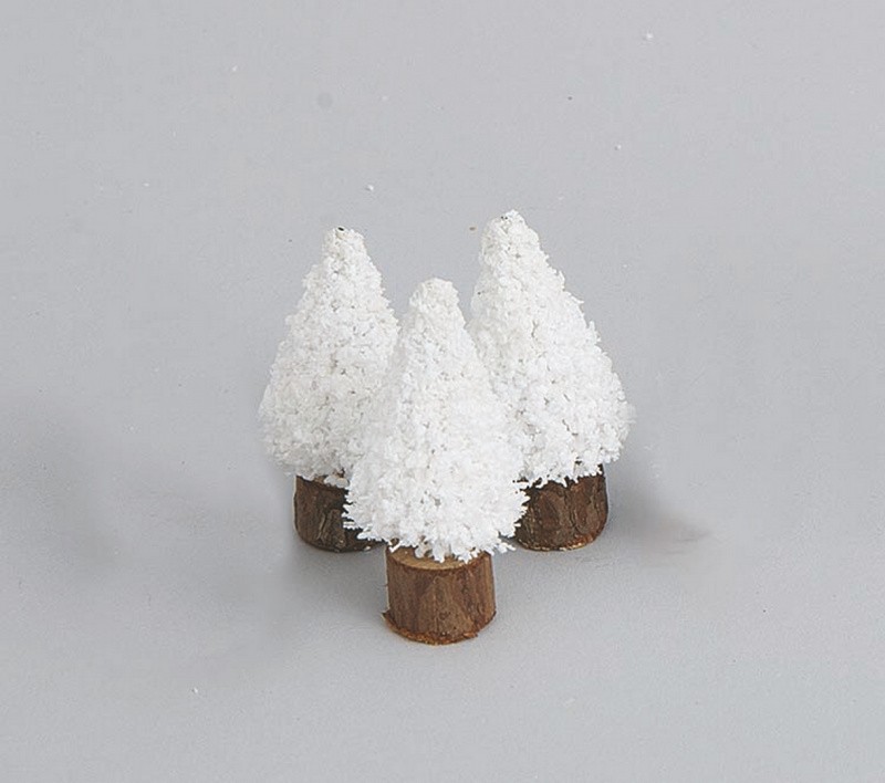 Novogodišnja Jelka 3/1 Bijela  Cm.5 Pr23696 Bijela