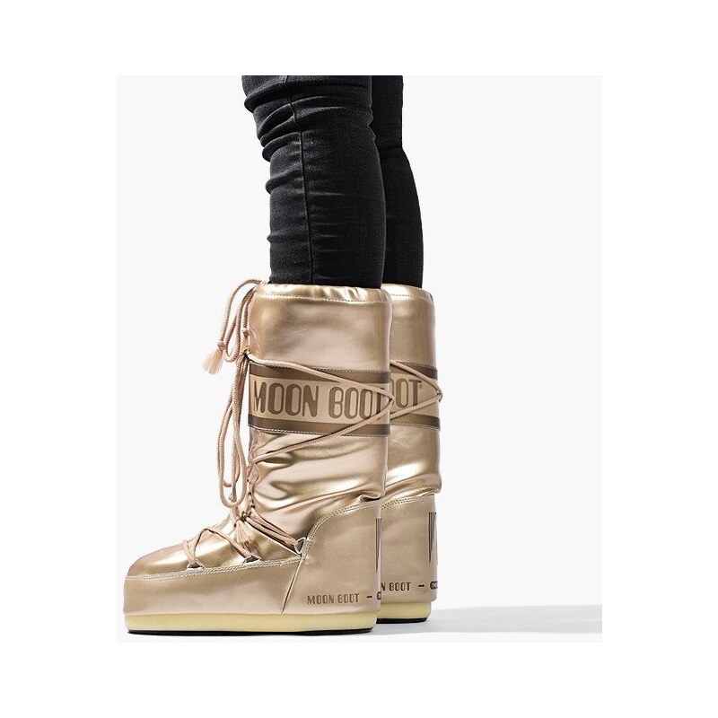 Moon Boot Vinil Met čizme ženske, Siva