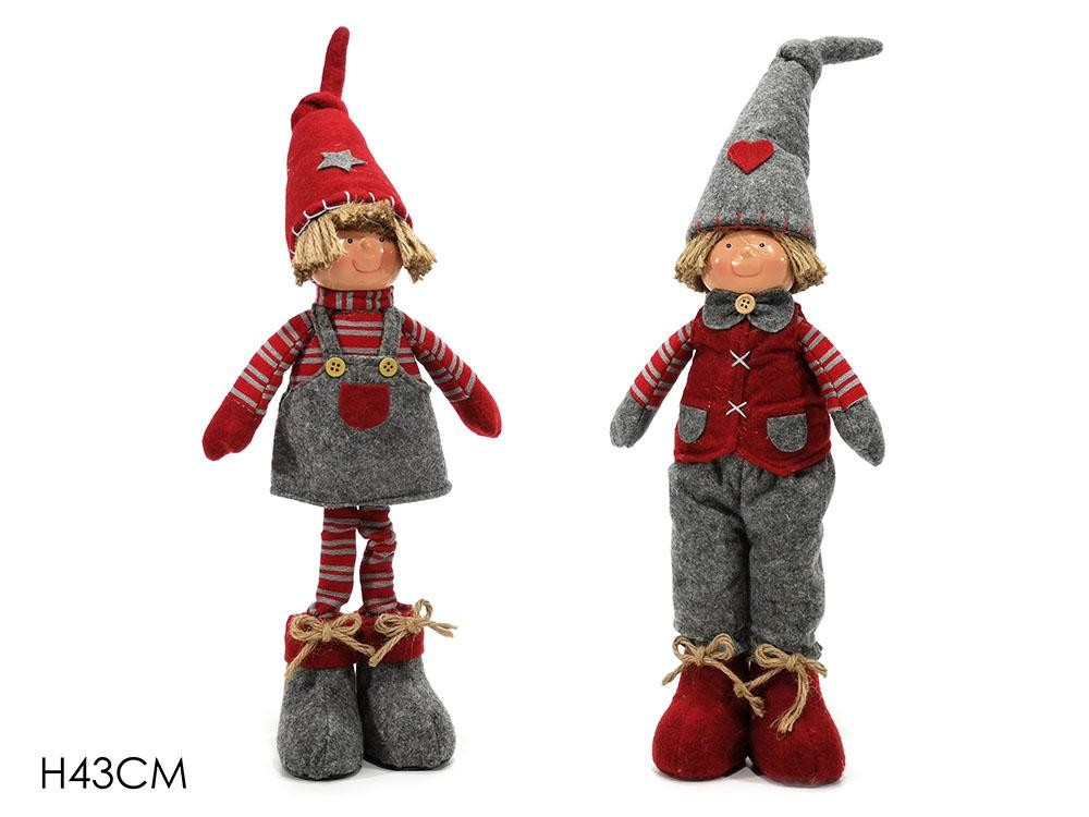 Nov.Ukras  Koji Stoji 43Cm Crveno/Sivo 433402 Crvena