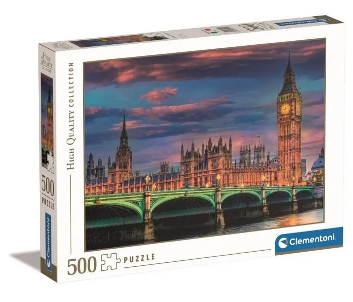 Clementoni Igračka puzle 500 kom., Londonski Parlament