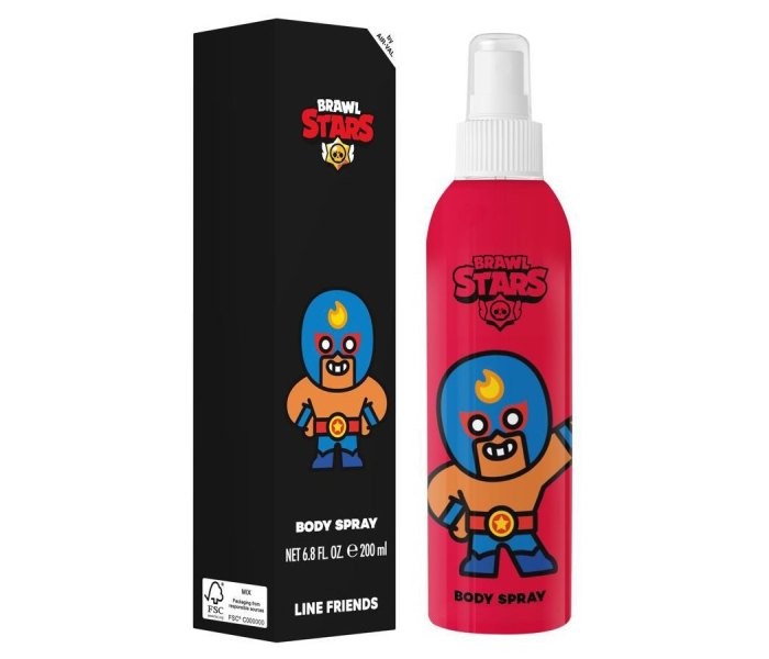 Air val Sprej za tijelo Brawl Stars 200ml, Crvena