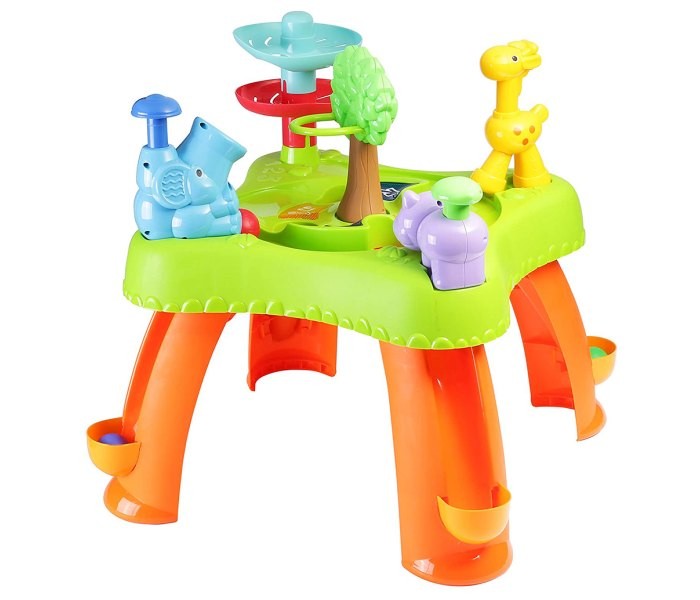 INFUNBEBE Igračka za bebe Sto sa kreativnošću šarenih boja