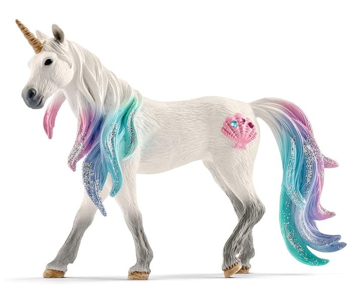 Schleich Igračka Morski jednorog kobila, Bijela