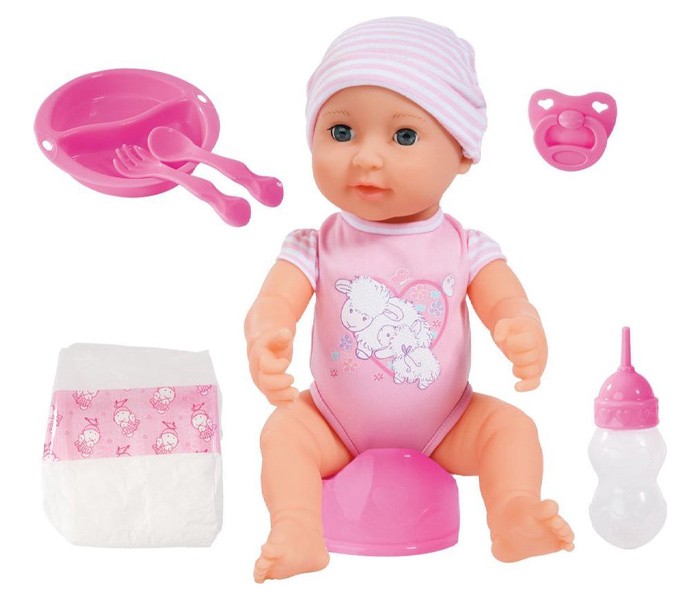 Hello baby Ulba Igračka  lutka 40cm, Roze