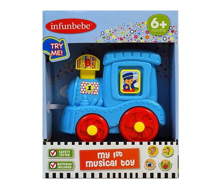 INFUNBEBE Vlak za bebe plavi