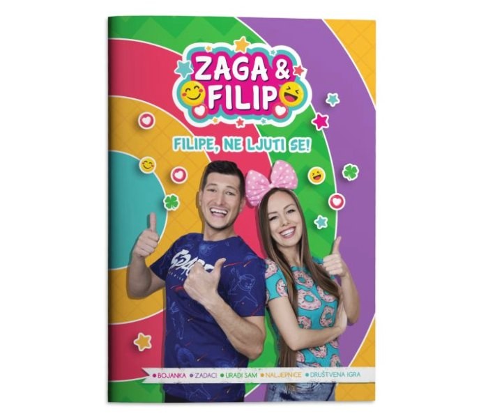 Zaga i FilipBojanka 2, Filipe ne ljuti se,Šarena